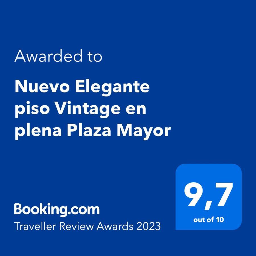 Nuevo Elegante Piso Vintage En Plena Plaza Mayor Madrid Exterior photo